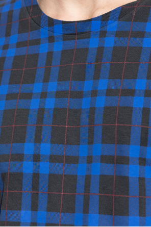 Maison Margiela Plaid pattern T-shirt