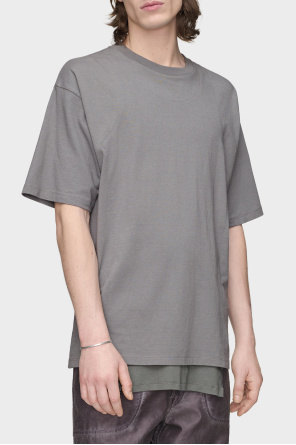 Maison Margiela T-shirt with an asymmetrically finished hem