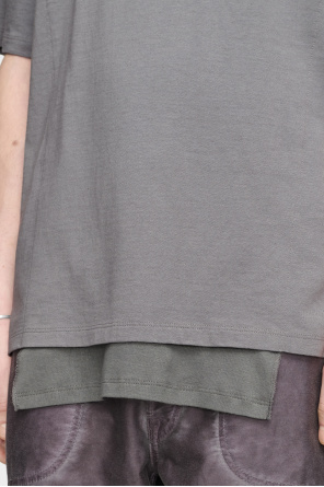 Maison Margiela T-shirt with an asymmetrically finished hem