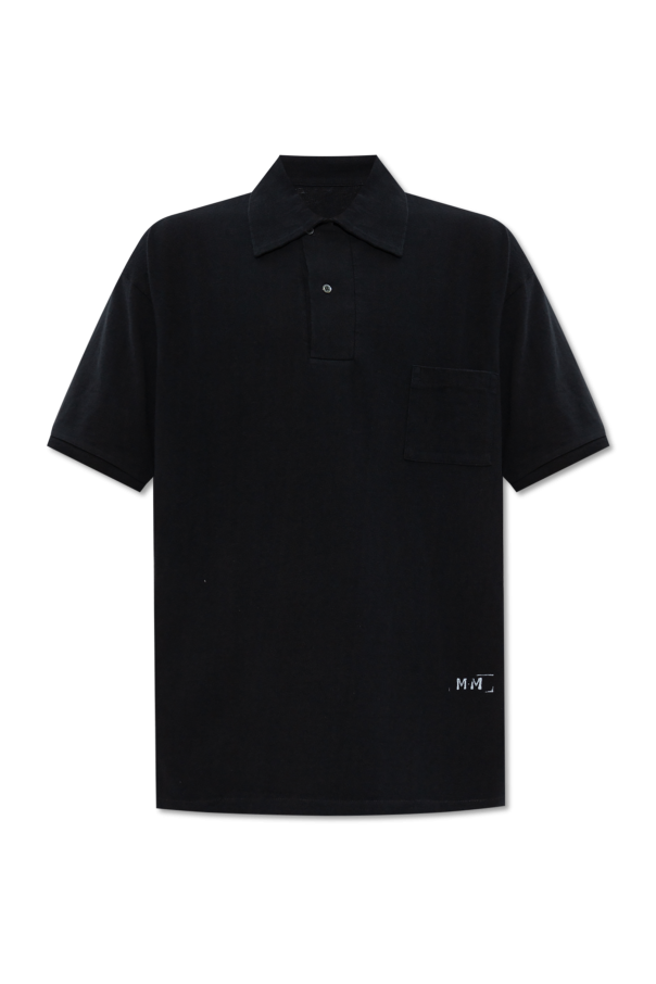 Polo with logo od Maison Margiela