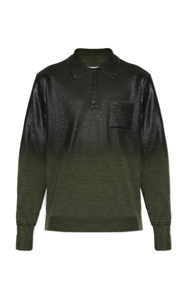 Wool polo sweater od Maison Margiela
