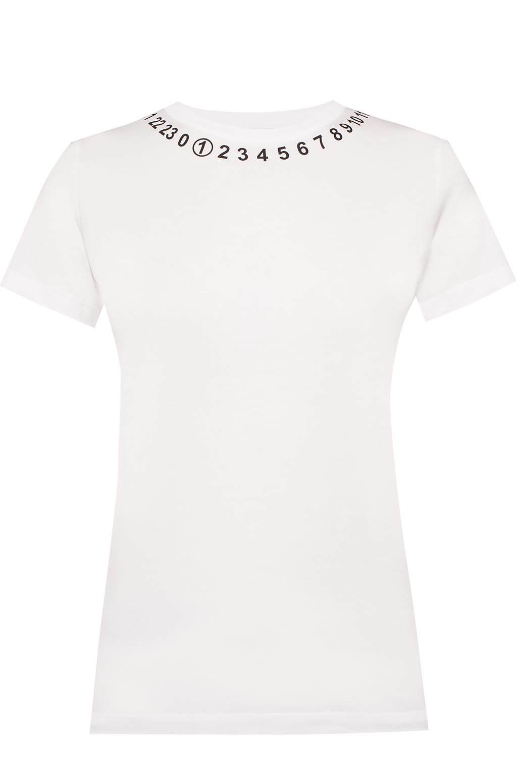 Maison Margiela Logo-embroidered T-shirt