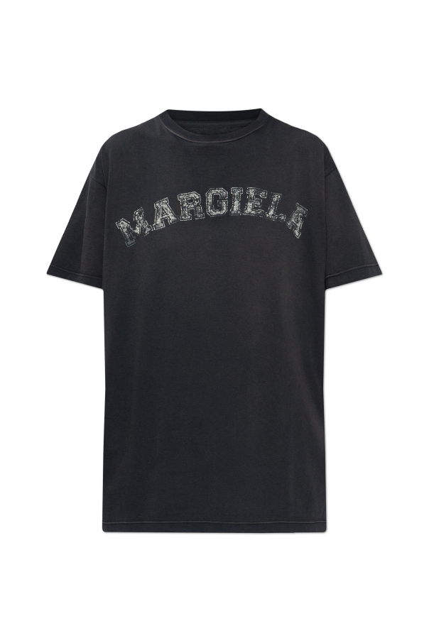 T-shirt with printed logo od Maison Margiela