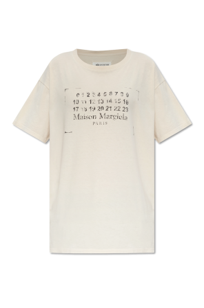 T-shirt with print od Maison Margiela