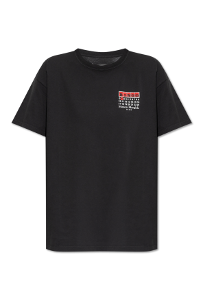 T-shirt with logo od Maison Margiela