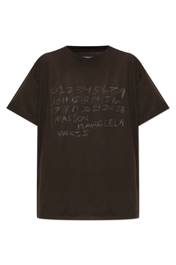 T-shirt with logo od Maison Margiela