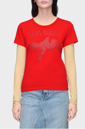 Maison Margiela T-shirt com estampado