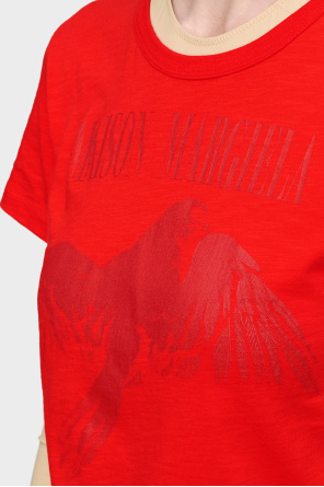 Maison Margiela T-shirt com estampado
