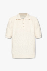 Maison Margiela cream Polo sweater