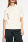 Maison Margiela cream Polo sweater