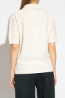Maison Margiela cream Polo sweater