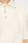 Maison Margiela cream Polo sweater