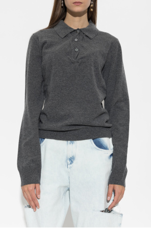 Maison Margiela Wełniane polo