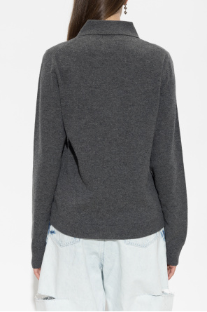 Maison Margiela Wełniane polo
