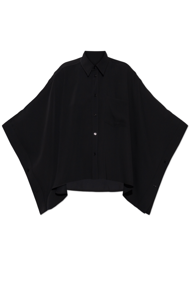 Loose-fit shirt with pocket od MM6 Maison Margiela