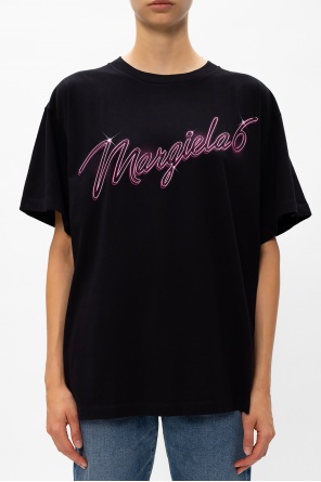 MM6 Maison Margiela T-shirt Beak Stitch Noir