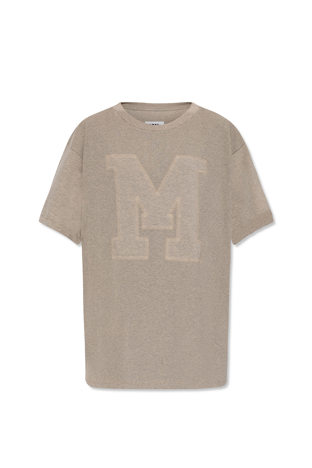 MM6 Maison Margiela Patched cotton T-shirt