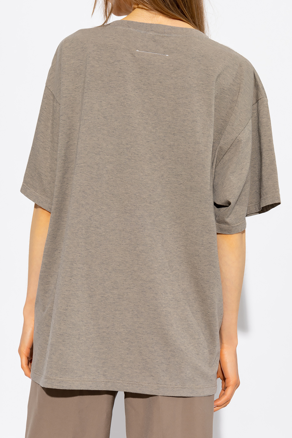 MM6 Maison Margiela Wrap Tie Waist Shirt Dress