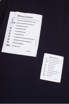 ETRO paisley crew-neck T-shirt Bershka Cropped T-shirt met varsity 'Brooklyn' print in marineblauw
