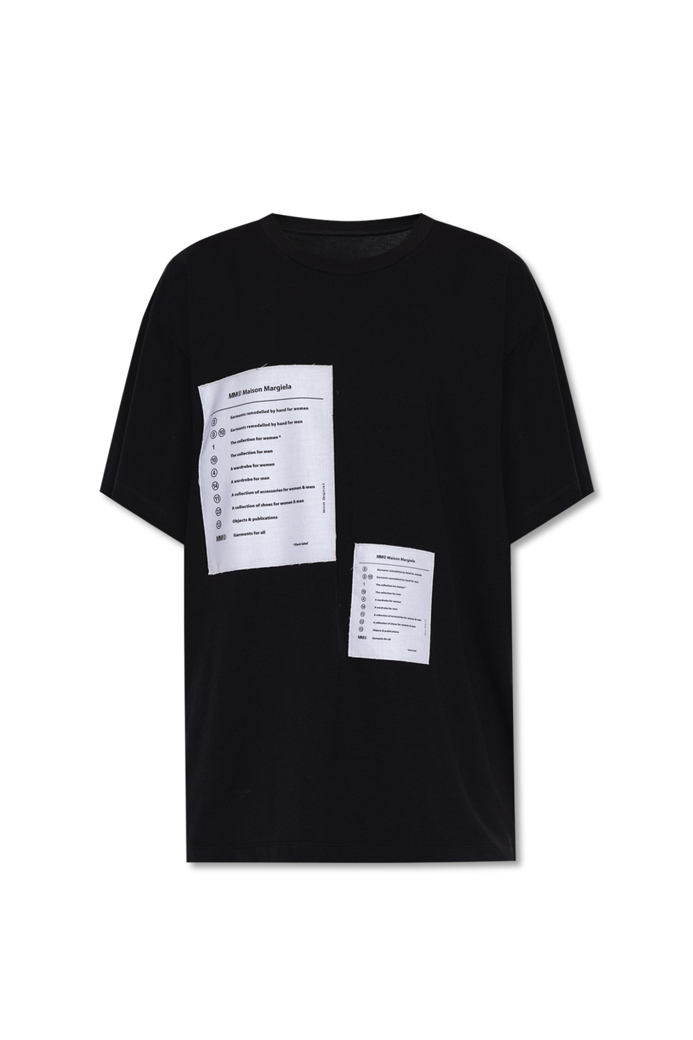 MM6 Maison Margiela Patched T-shirt