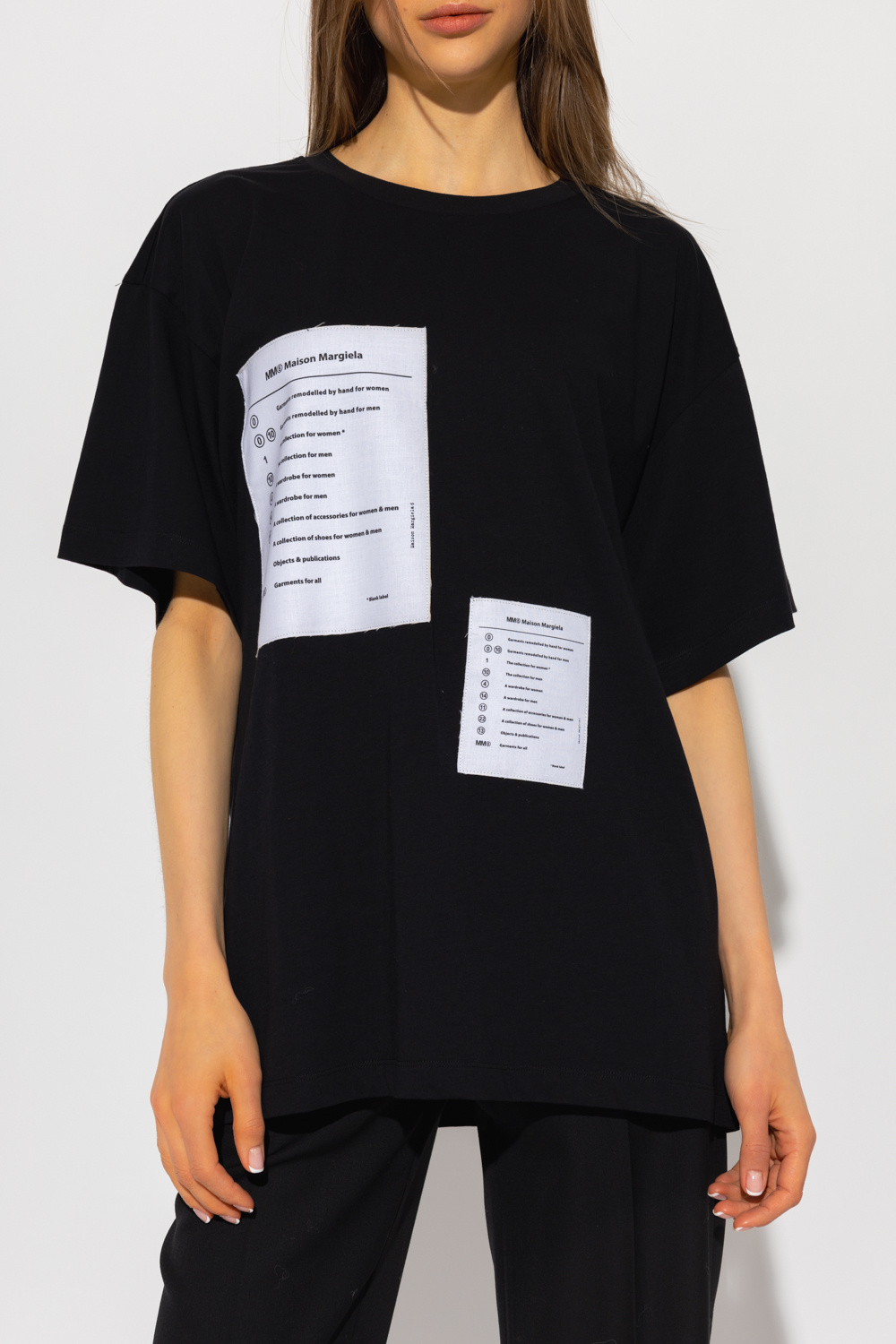 MM6 Maison Margiela Patched T-shirt