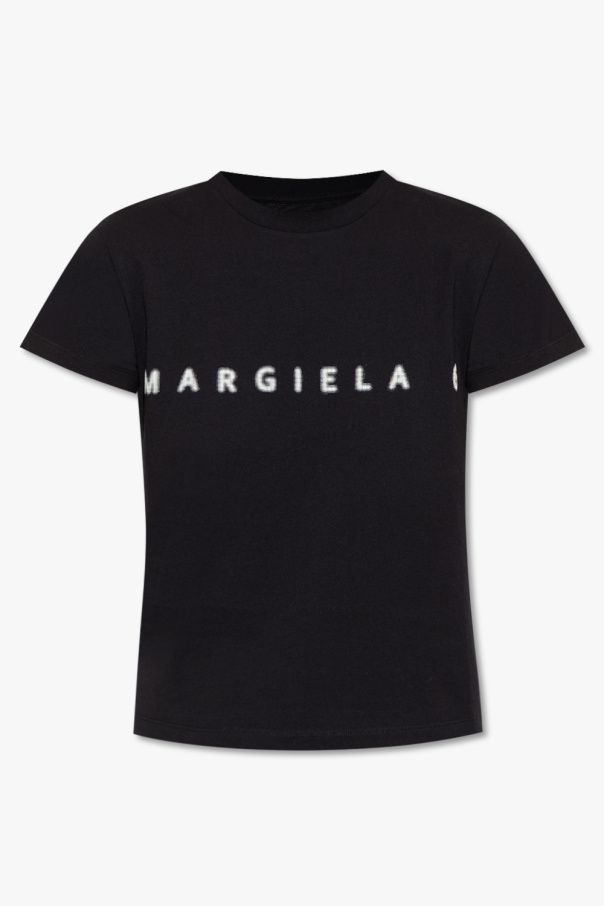 MM6 Maison Margiela Les Hommes T-shirt con stampa grafica Nero