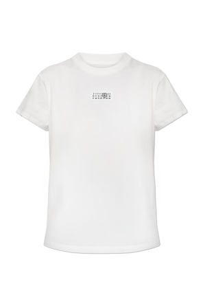 T-shirt z naszywką z logo