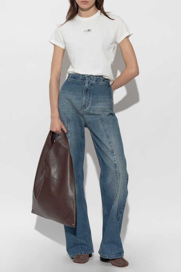 MM6 Maison Margiela T-shirt with logo patch