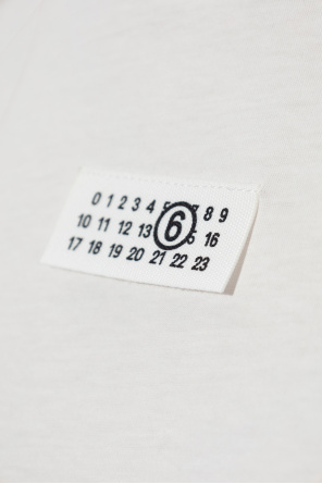 MM6 Maison Margiela T-shirt with logo patch