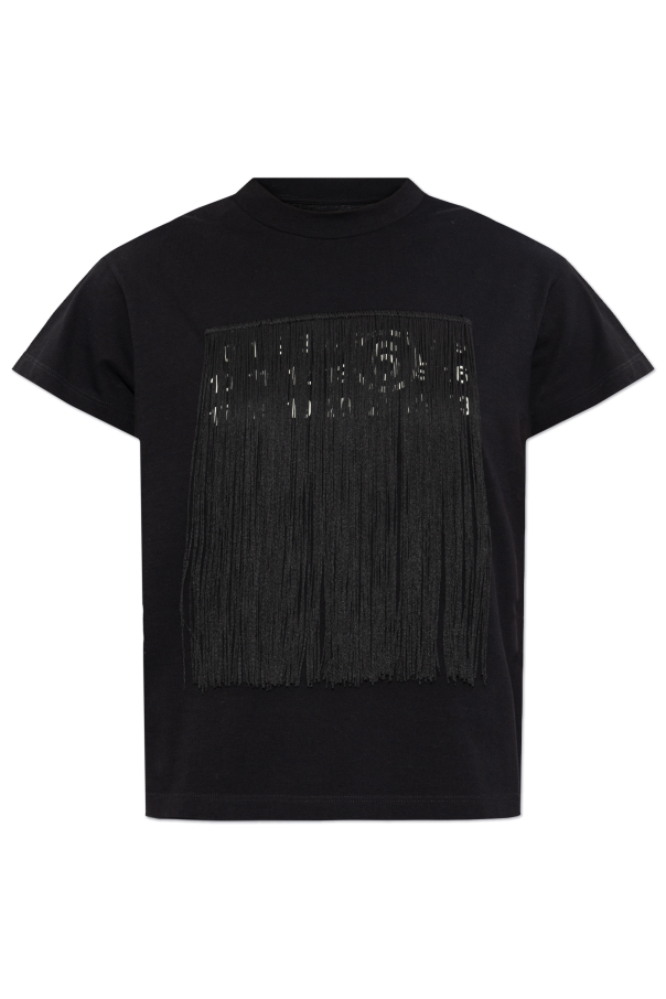 MM6 Maison Margiela Fringe T-shirt