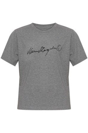 T-shirt z nadrukowanym logo