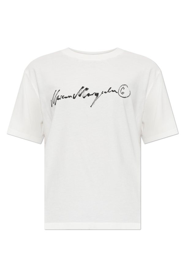 T-shirt with logo od MM6 Maison Margiela
