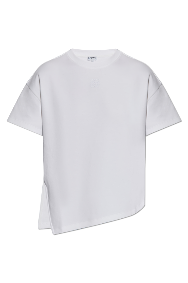 Loewe T-shirt with asymmetrical hem