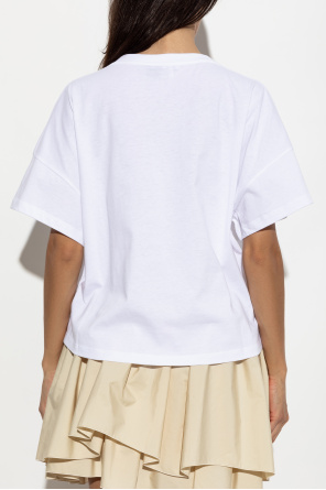 Loewe Oversize T-shirt with embroidered logo