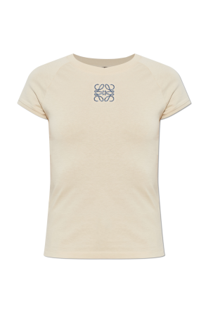 T-shirt z wyszytym logo
