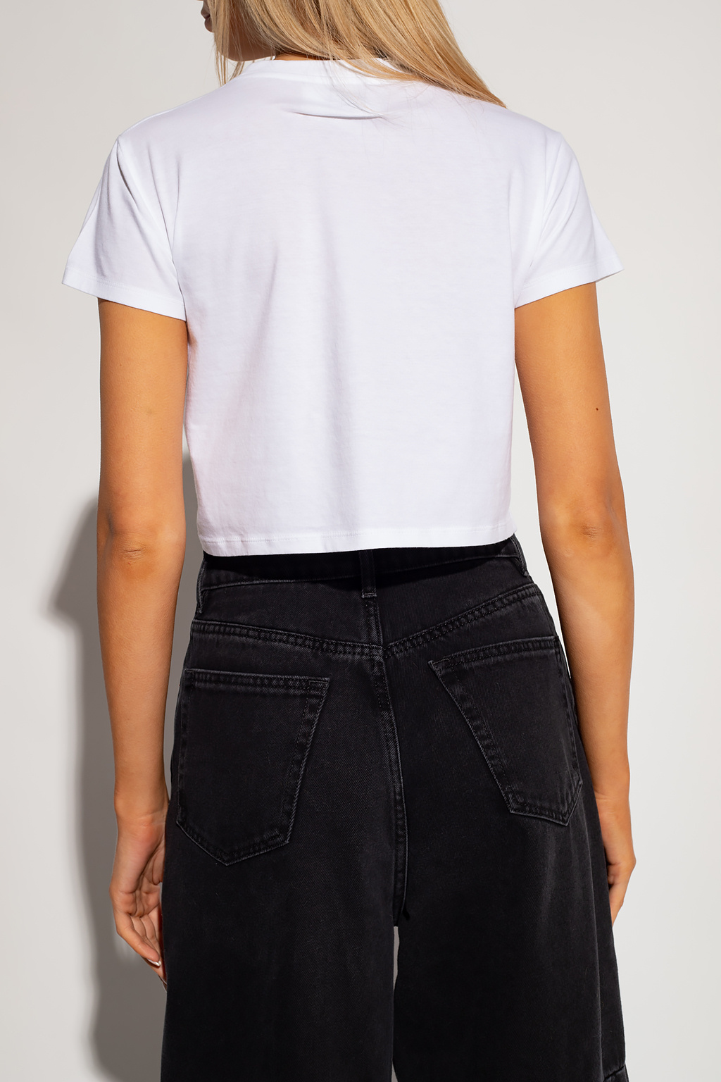 MM6 Maison Margiela Cropped T-shirt with logo