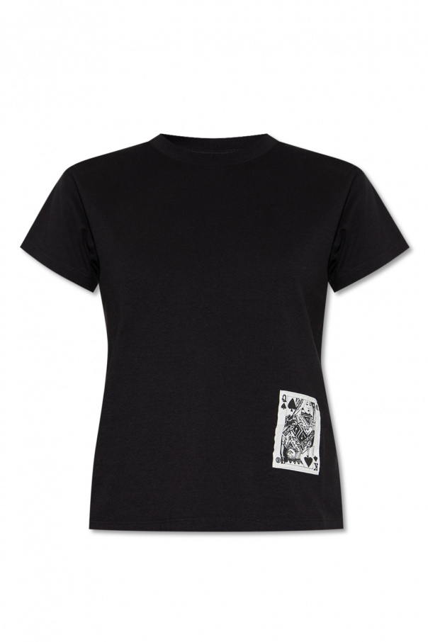 nike sportswear brasil black pack T-shirt with patch