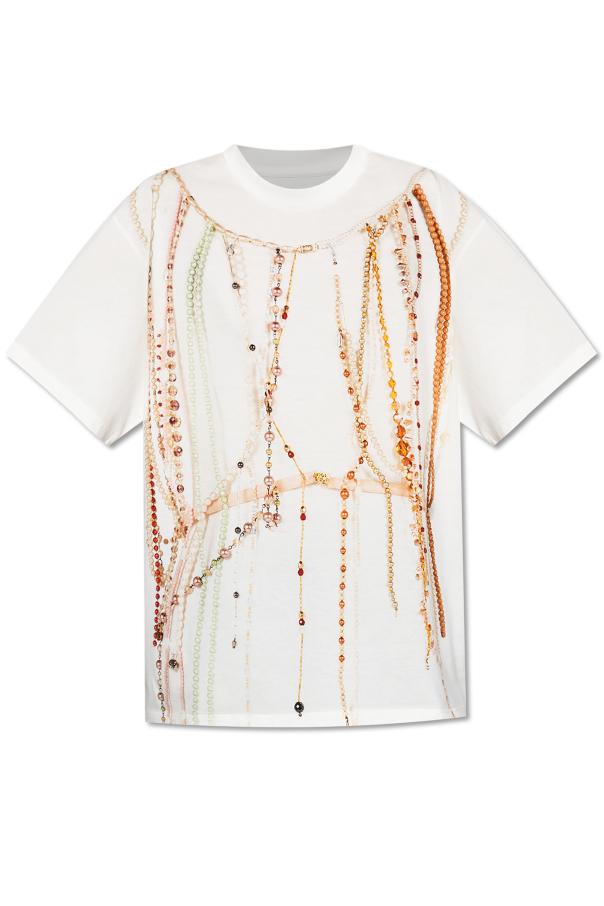 T-shirt with print od MM6 Maison Margiela