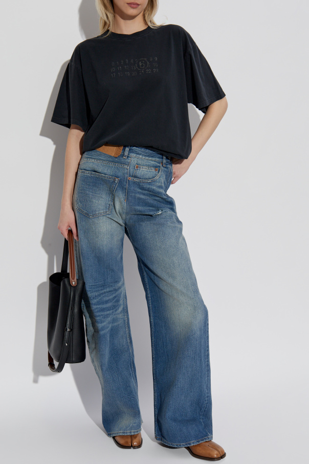 MM6 Maison Margiela T-shirt with printed logo