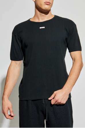 Maison Margiela Prążkowany t-shirt