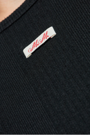Maison Margiela Prążkowany t-shirt