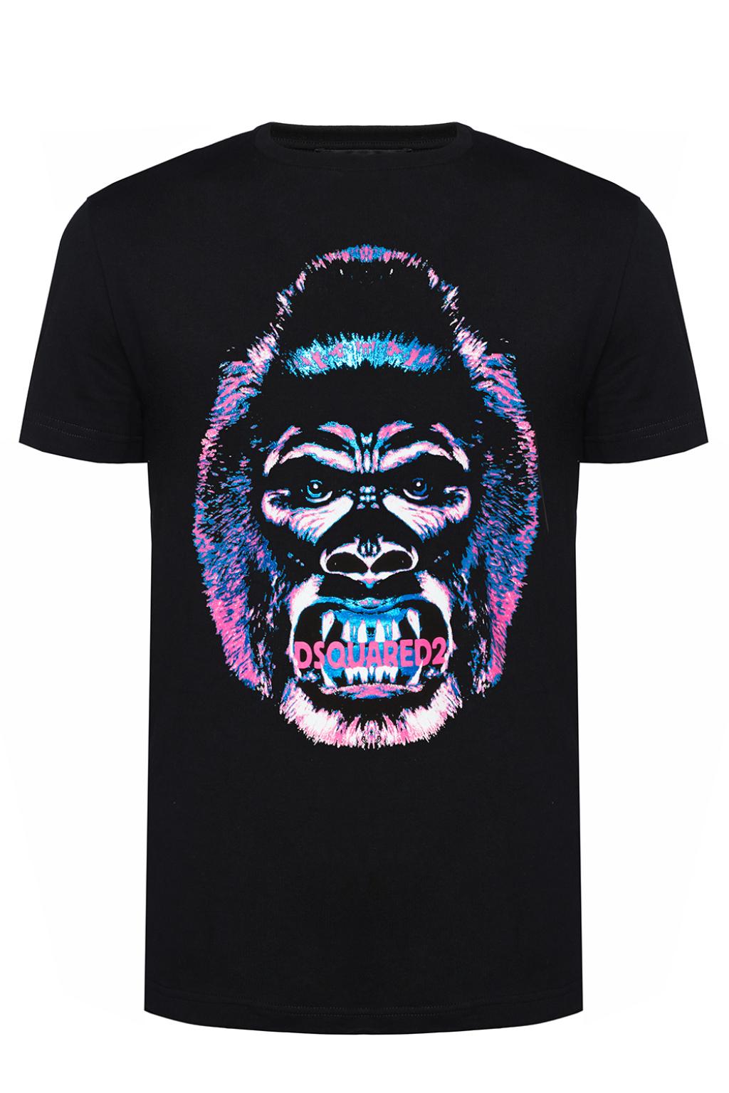 dsquared gorilla t shirt