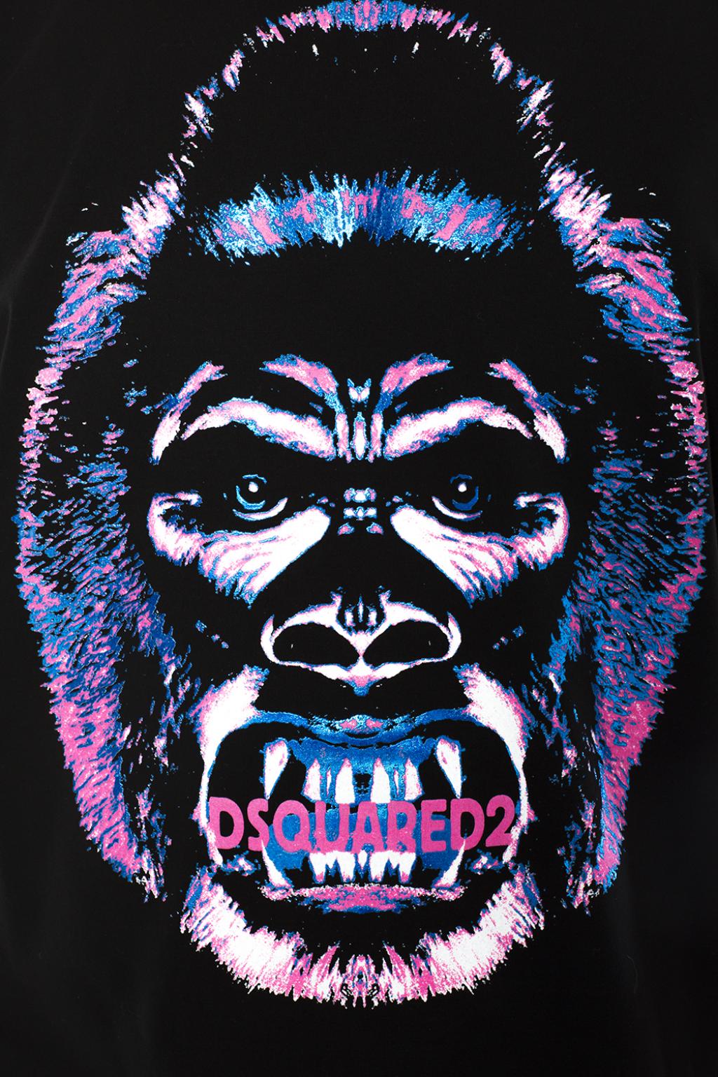 dsquared2 gorilla t shirt