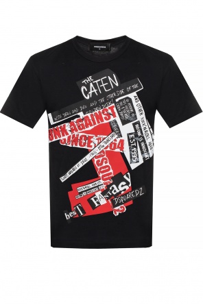 T-shirt z nadrukami od Dsquared2
