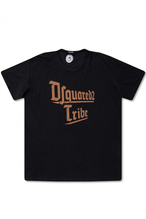 Dsquared2 T-shirt with vintage treatment