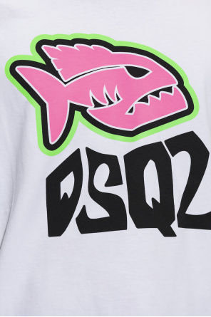 Dsquared2 all-over logo-print sweatshirt Nero