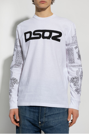 Dsquared2 T-shirt polo with long sleeves