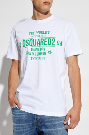 Dsquared2 T-shirt z nadrukiem