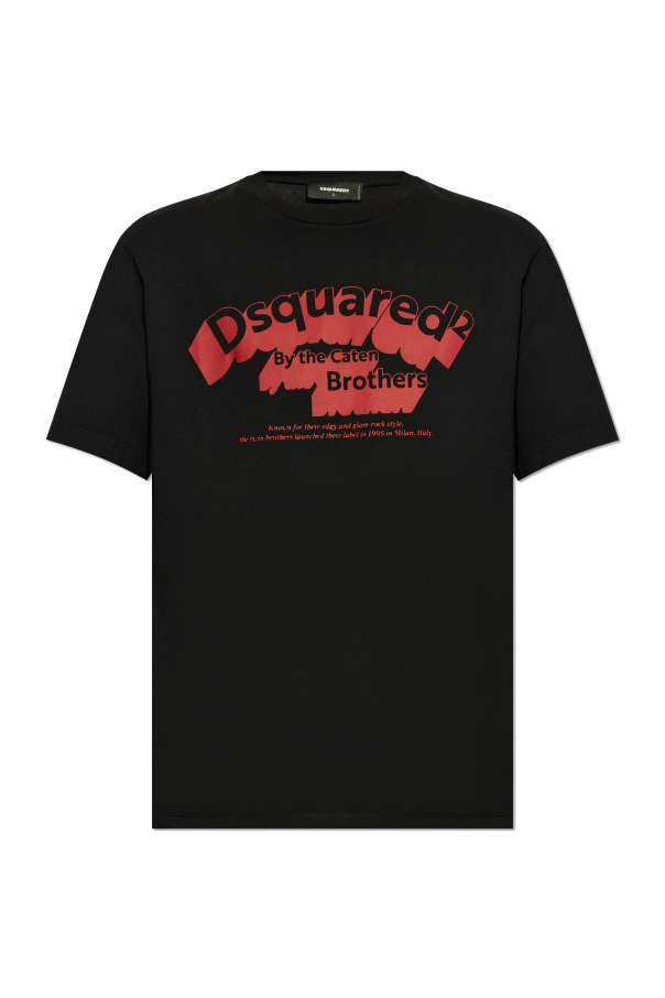 Dsquared2 T-shirt z nadrukiem