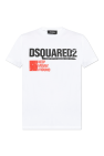 Dsquared2 WHITE T-shirt with logo